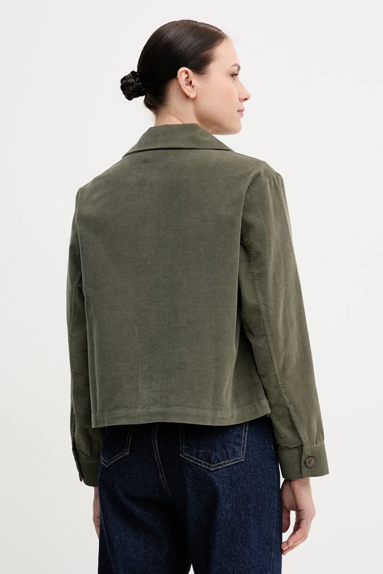 Odzież United Colors of Benetton koszula sztruksowa 294BDN091 zielony