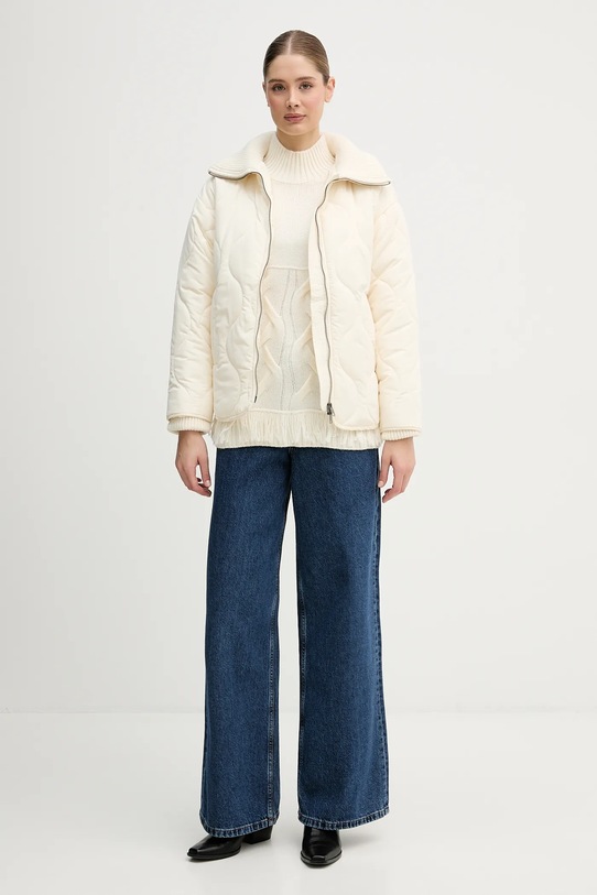 United Colors of Benetton kurtka 2R1VDN08J beżowy AW25