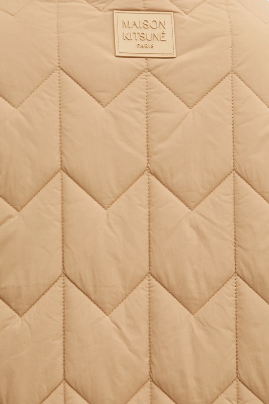 Maison Kitsuné kurtka Quilted PW02126WW9067 brązowy