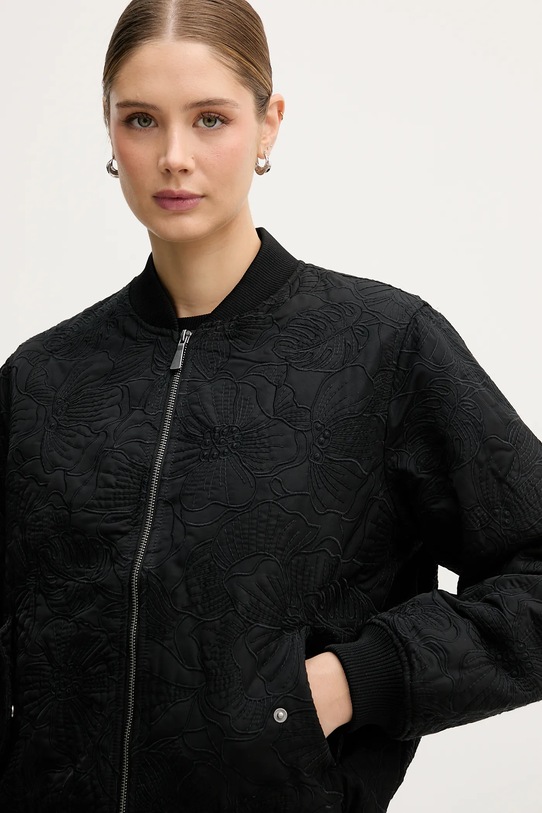 Sisley kurtka bomber czarny 2PDVLN069