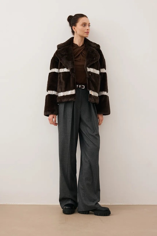 Bunda Bizuu GREGORIA GREGORIA.BRAZOWY hnedá