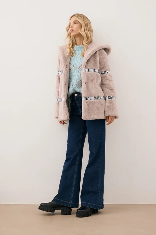 Odzież Bizuu kurtka MILANO MILANO.BEZOWY beżowy