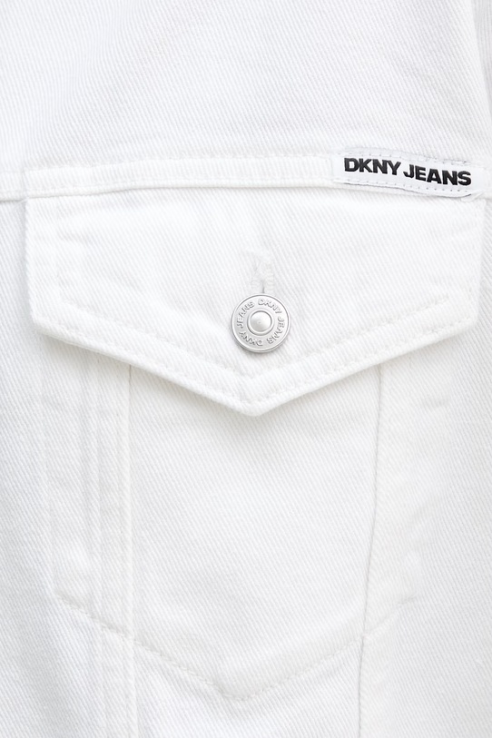 Τζιν μπουφάν Dkny DJ5J6201 λευκό