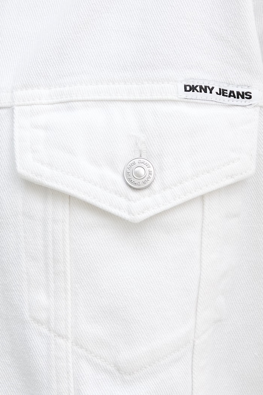 Τζιν μπουφάν Dkny DJ5J6201 λευκό