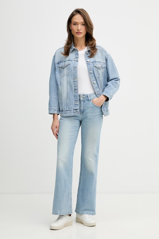 Τζιν μπουφάν Dkny DJ5J6201 μπλε SS26