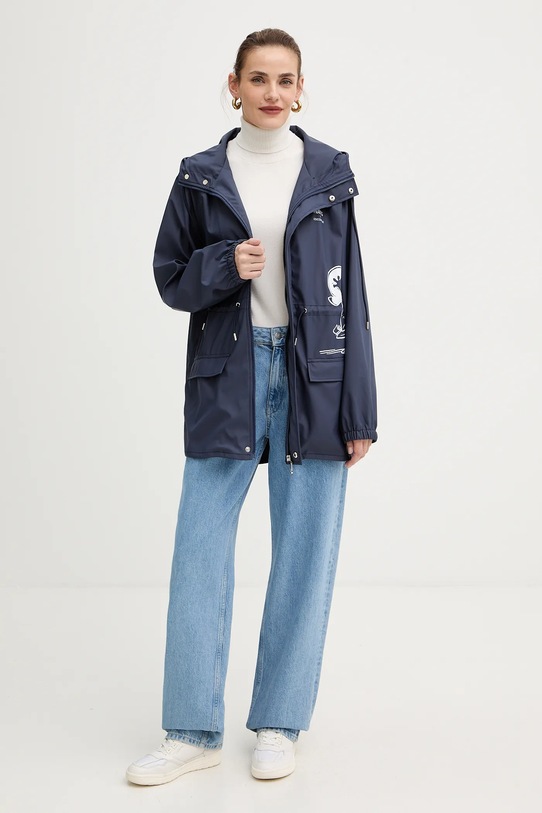 Coccinelle pelerină de ploaie PEANUTS E7.T1E.72.01.01 bleumarin AW25