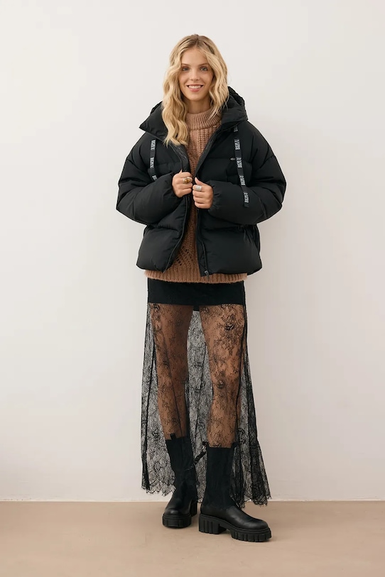 Bizuu kurtka puchowa YOKO YOKO.CZARNY czarny