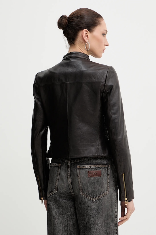 Odzież Miss Sixty kurtka skórzana 6S3LJ58000 brązowy