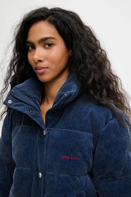 Miss Sixty kurtka puchowa niebieski 6S4YJ00400