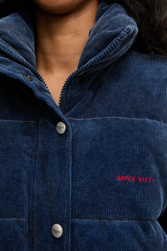 Miss Sixty kurtka puchowa 6S4YJ00400 niebieski