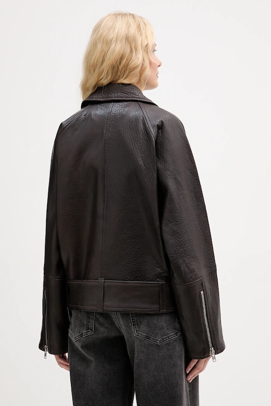 Odzież Stand Studio ramoneska skórzana Romy 66617.7970 brązowy