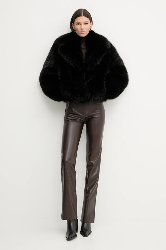 Kabát Stand Studio Samara 61701.9431 čierna AW25