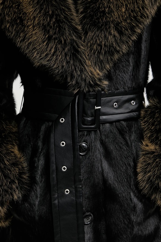 Stand Studio płaszcz Fae 66609.9890 czarny