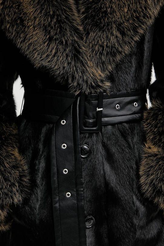 Stand Studio płaszcz Fae 66609.9890 czarny