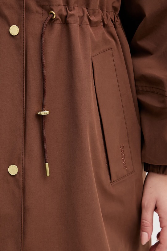 Barbour kurtka przeciwdeszczowa LWB0912 brązowy