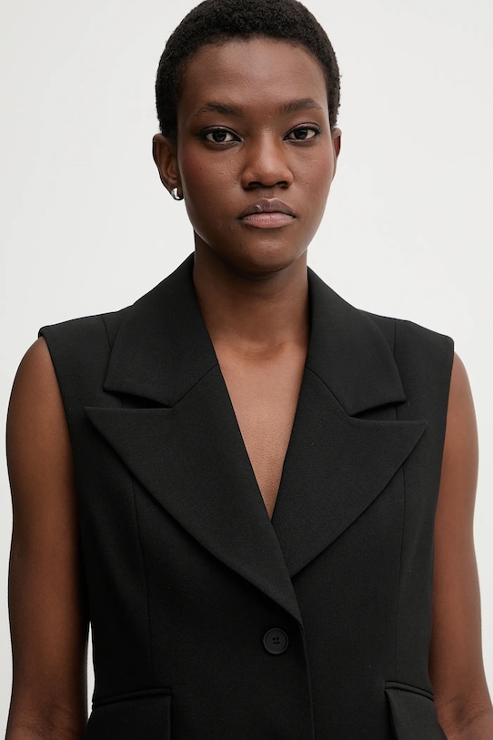 Γιλέκο AllSaints ASTRA μαύρο W043QD