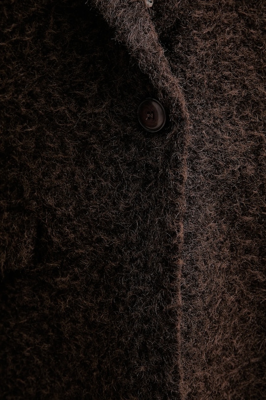 Haveone płaszcz KMI.P063 brązowy