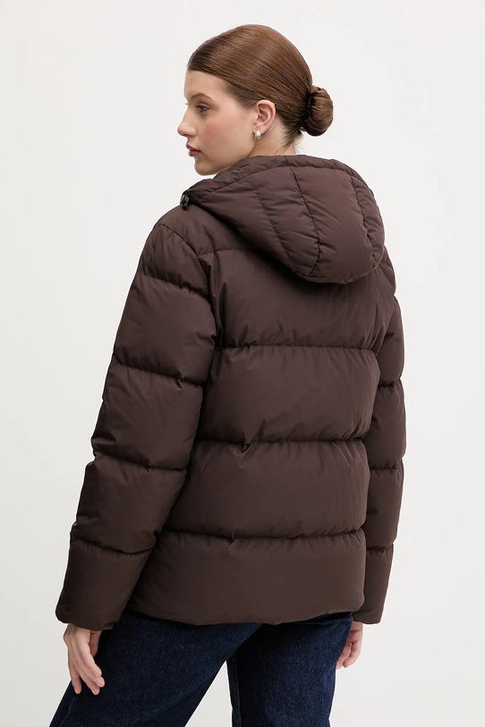 Odzież Lacoste kurtka puchowa BF2608 brązowy