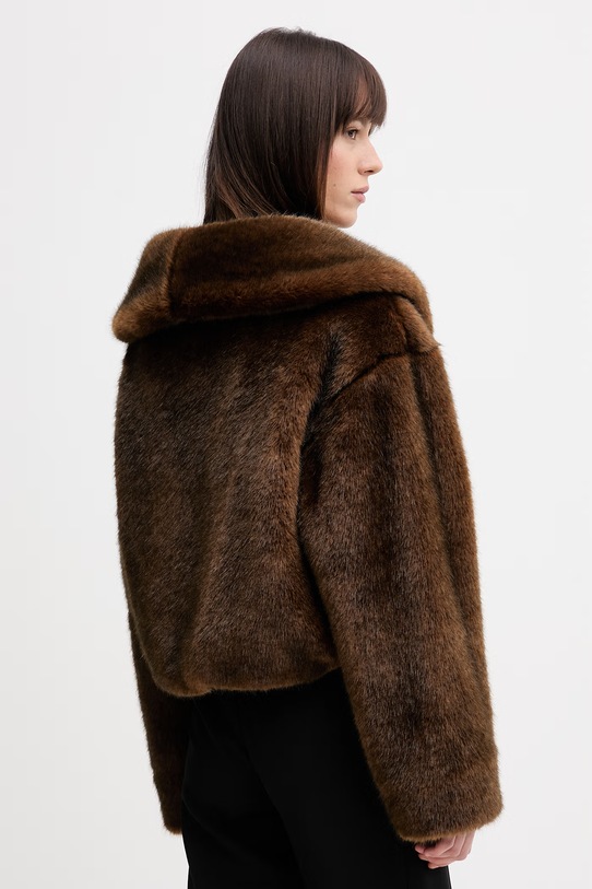 Odzież Nanushka kurtka ESTEL NW25FWJK32578 brązowy