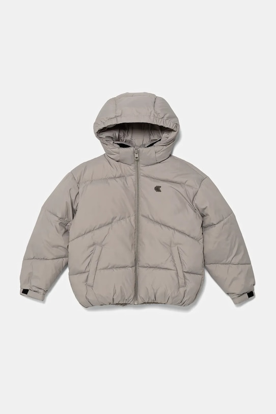 Calvin Klein Jeans geacă copii cu captuseala gri IG0IG02987.9BYA