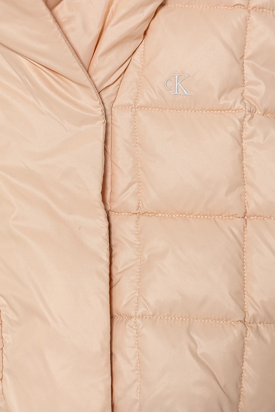 Dziewczynka Calvin Klein Jeans kurtka dziecięca IG0IG02988.116.9BYA pomarańczowy