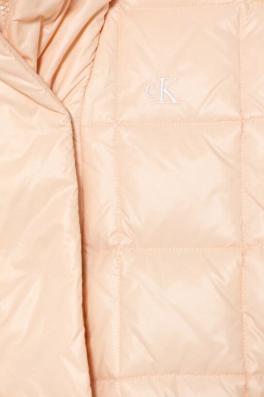 Dziewczynka Calvin Klein Jeans kurtka dziecięca IG0IG02988.128.170.9BYA pomarańczowy