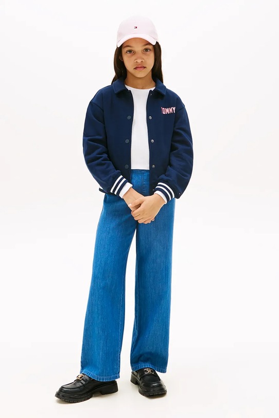 Девочка Куртка-бомбер Tommy Hilfiger KG0KG08689.9BYA тёмно-синий