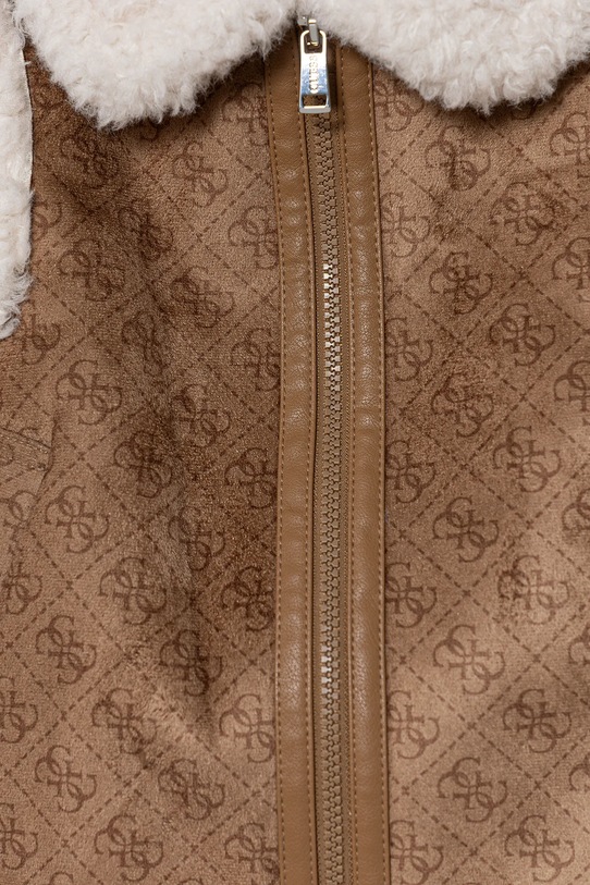 Κοριτσίστικα Αμάνικο μπουφάν Guess J5YN03.WHGN0.9BYA καφέ