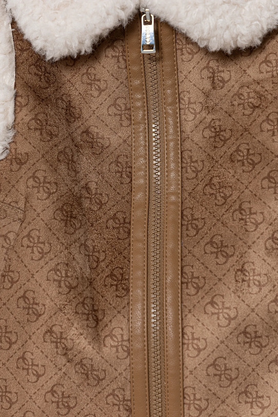 Fete Guess vestă J5YN03.WHGN0.9BYA maro