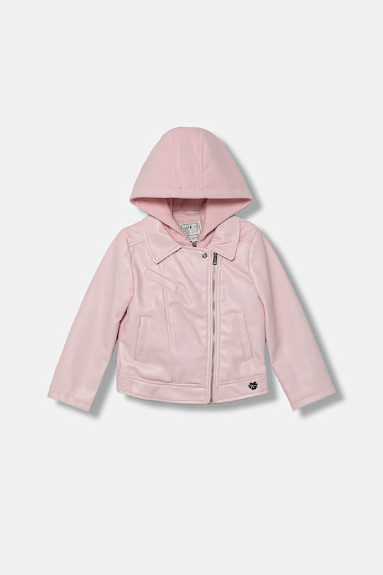 Guess geacă ramones pentru copii cu captuseala roz K5YL00.WAEI0.9BYA