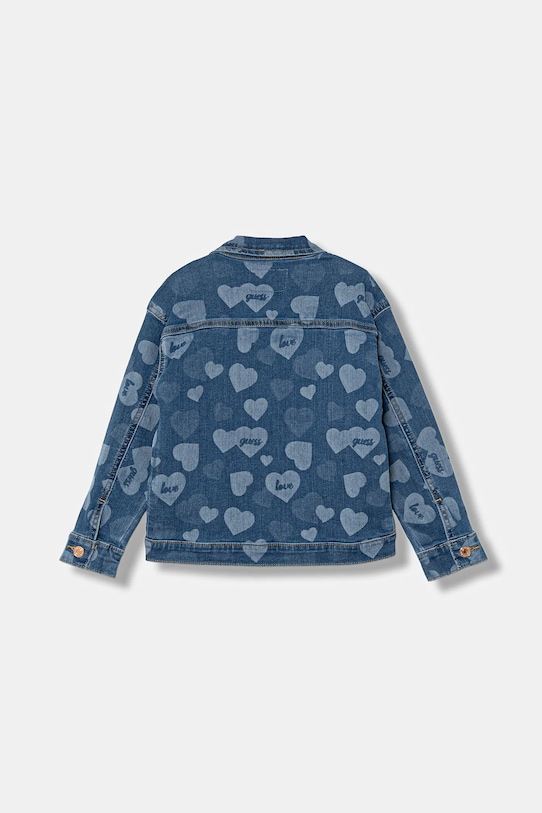 Guess geacă jeans K5YL03.D4CA0.9BYA bleumarin AW25