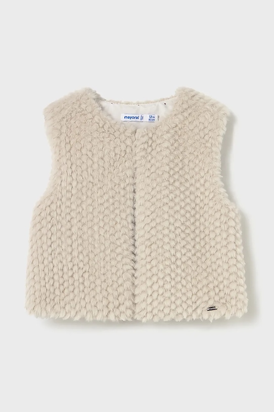 Mayoral vestă copii 2359.4C.Baby.9BYA bej AW25