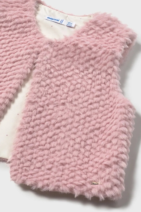 Dziewczynka Mayoral kamizelka dziecięca 2359.4C.Baby.9BYA różowy
