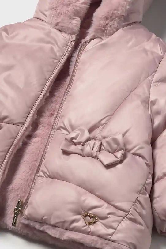 Dvostrana jakna za bebe Mayoral roza 2435.4A.Baby.9BYA