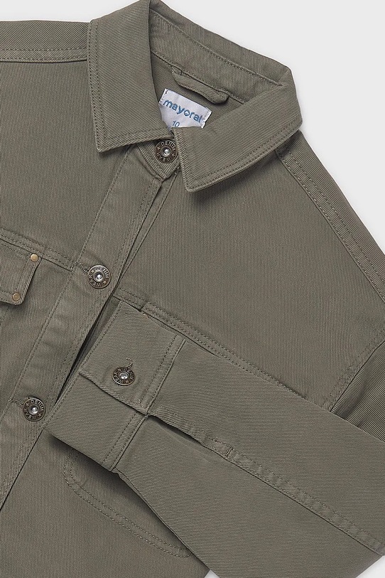 Fete Mayoral geacă de blugi pentru copii 7198.8G.Junior.9BYA verde