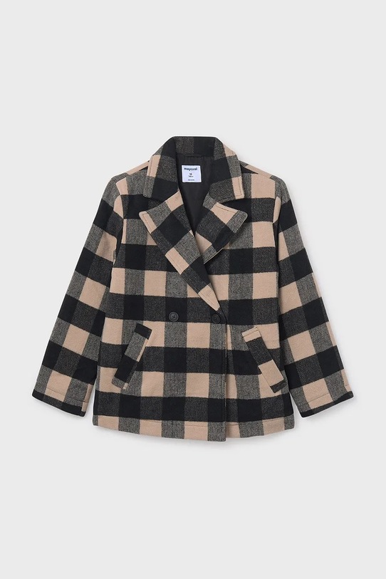 Παιδικό μπουφάν Mayoral 7431.8G.Junior.9BYA μαύρο AW25