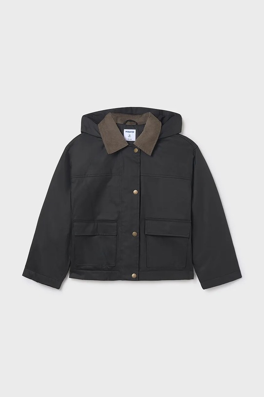 Παιδικό μπουφάν Mayoral 7433.8C.Junior.9BYA μαύρο AW25