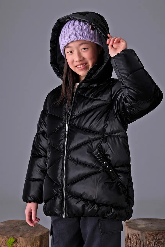 Дитяча куртка Mayoral з утепленням чорний 7436.8G.Junior.9BYA