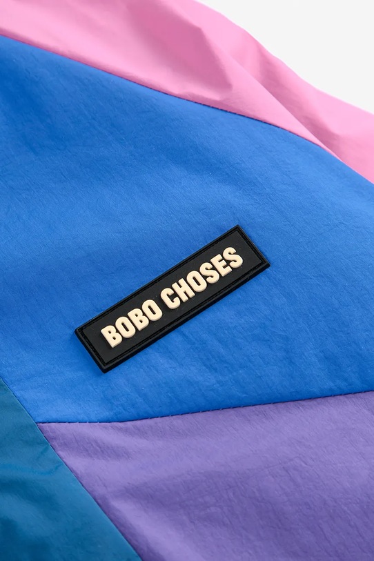 Αναστρέψιμο παιδικό μπουφάν Bobo Choses Lucky Clover μωβ 225AC119