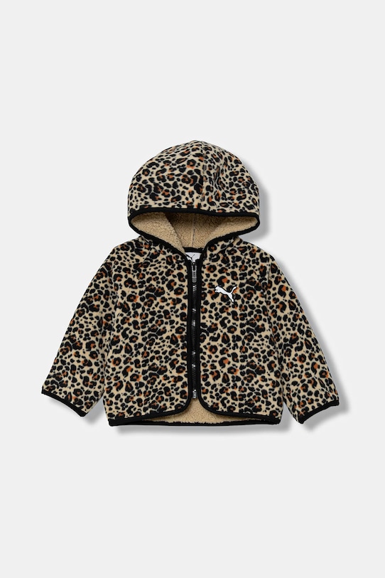 Puma geacă Minicats Sherpa Jacket necaptusit bej 688403.