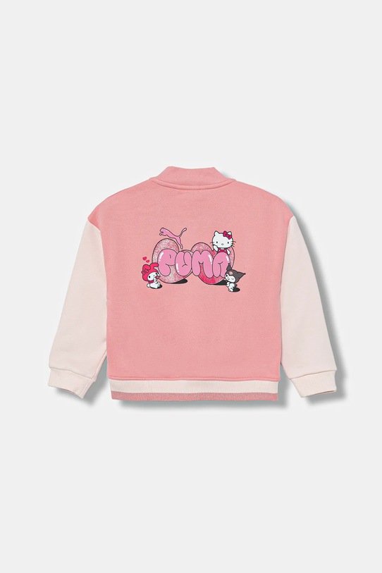 Puma felpa per bambini PUMA X HELLO KITTY & FRIENDS Bomber Jacket FL senza rosa 632394