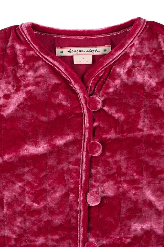 DÍVKA Dětská bunda Konges Sløjd CARLITO JACKET GRS KS103747.9BYA burgundské