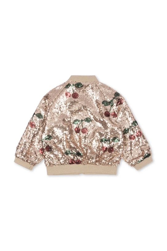Дитяча куртка-бомбер Konges Sløjd STARLA SEQUIN JACKET KS103991.9BYA золотий AW25