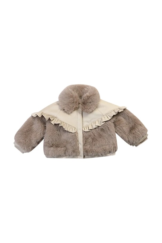 Donsje kurtka dziecięca Elsbeth Jacket 4105300 brązowy AW25