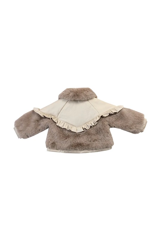 Dziewczynka Donsje kurtka dziecięca Elsbeth Jacket 4105300 brązowy