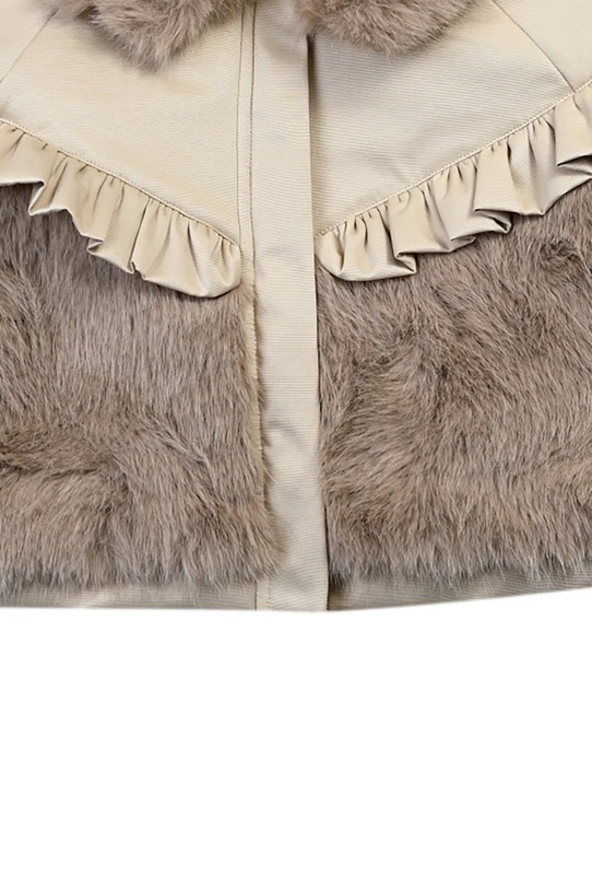 Donsje kurtka dziecięca Elsbeth Jacket 4105300 brązowy