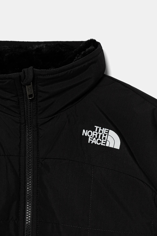 Detská obojstranná bunda The North Face G REVERSIBLE SHASTA FZ JACKET NF0A88UCJK31 čierna