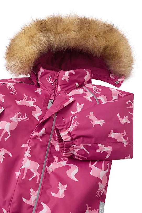 Dziewczynka Reima kombinezon niemowlęcy Lappi 5100129C.G.9BYA różowy