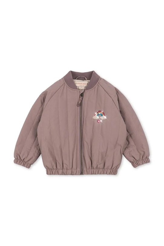 Konges Sløjd kurtka JUNO SEQUIN BOMBER JACKET KS103490.9BYA różowy AW25