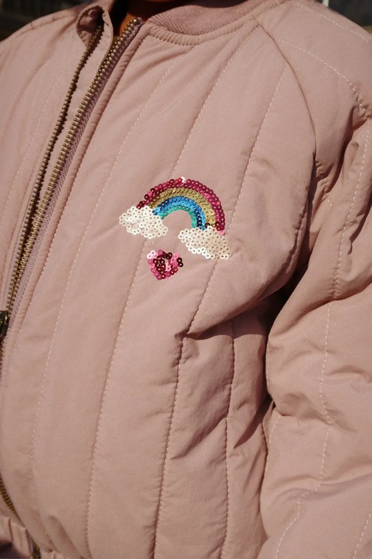 Konges Sløjd kurtka JUNO SEQUIN BOMBER JACKET KS103490.9BYA